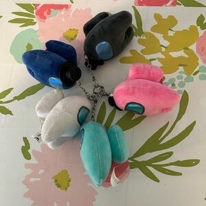 Among US Plush Keychains set of 5